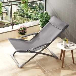 Mobilier de Camp fauteuil de pêche inclinable en métal de luxe Portable dossier Design chaise de Camping créative Unique Silla Escritorio maison