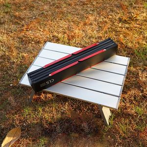 Camp Furniture Mini Folding Table Outdoor Barbecue Camping Tent Huishoudig Bed Inklapbare Computerbureau 2022 #A