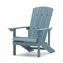 Mobilier de camping Design ergonomique moderne Patio extérieur Jardin Imperméable en plastique Bois Adirondack ChairCamp