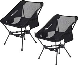 Camp Furniture MOON LENCE Chaise de camping portable - Chaise pliante ultralégère de 4ème génération - Compacte YQ240315