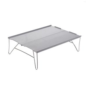 Mobilier de camping multifonction restaurant léger plage durable table pliante barbecue voyage en alliage d'aluminium camping en plein air mini portable