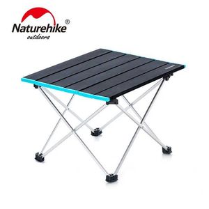 Camp Meubles NatureHike Table de camping Ultralight Portable Outdoor Mini table sac à dos Table de voyage de randonnée extérieur table basse de cuisine Y240423