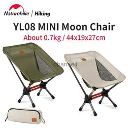 Meubles de camp Naturehike chaise de lune pliante 700g ultraléger Camping sac à dos dossier siège pêche en plein air Portable léger MINI YL08 YQ240315