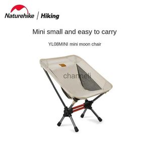 Mobilier de camp Naturehike Camping en plein air chaise de lune pliante Portable Camping sur le terrain chaise de loisirs pliante-MiniYL08 YQ240315