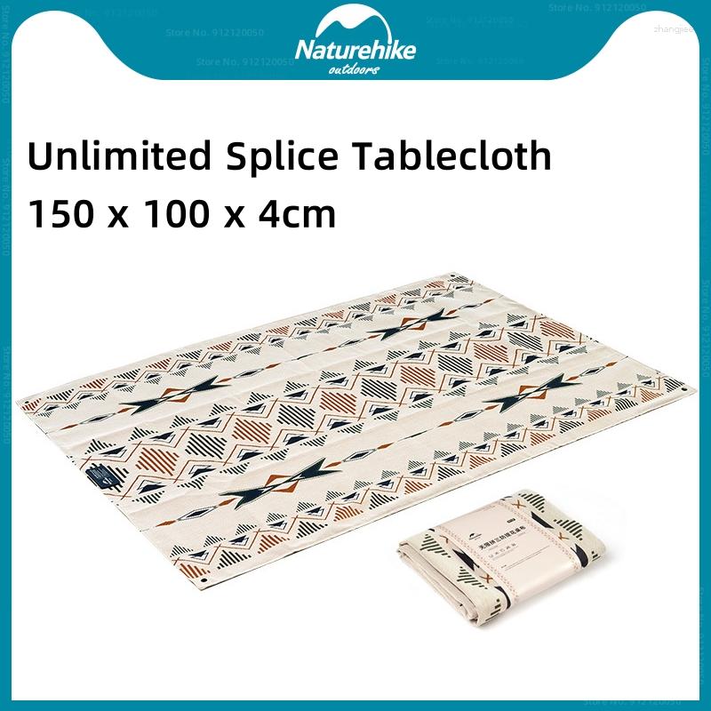 Camp Furniture Naturehike Splice Oil Proof Tablecloth Portable Camping Picnic For Table Outdoors Barbecue Waterproof