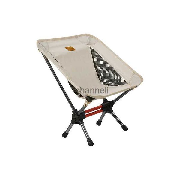 Muebles de campamento Naturehike YL08 MINI Moon Silla portátil Ocio Mochila plegable Sillas 700 g Ultraligero Durable 600D Oxford Silla de taburete de pesca YQ240315