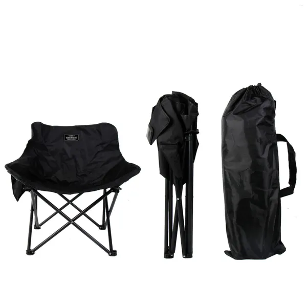 Meubles de Camp NBHD chaise de lune pliante extérieure stockage Portable dossier Ultra-léger plage pour la pêche Camping et