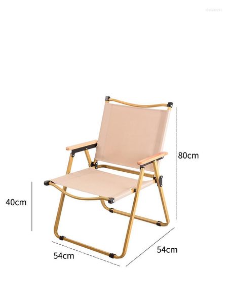 Mobilier de camping chaise pliante nordique fauteuil de plage en plein air Portable Camping Barbecue pique-nique loisirs pêche