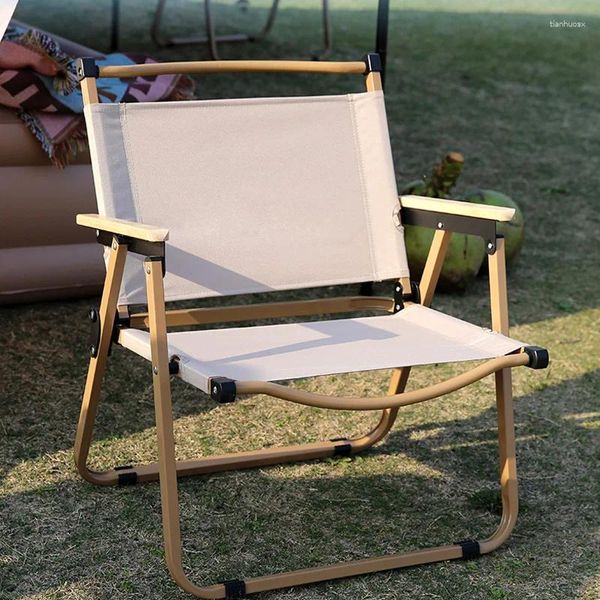 Mobilier De Camp Nordic Park chaise De plage minimaliste arrière-cour pique-nique salon étage Camping pêche Cadeira De Praia mobilier d'extérieur