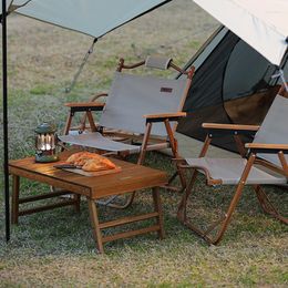 Kampmeubilair Nordic kleine buitentafel Vierkante stoel Balkon Toeristische benodigdheden Camping Vouwtuin Koffie Mesa Plegable tafels