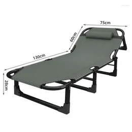 Camp Furniture Office Rollaway Bed Portable Single Single Multi-Fonctional Reckiner Adult Adult Simple With Eye Mask