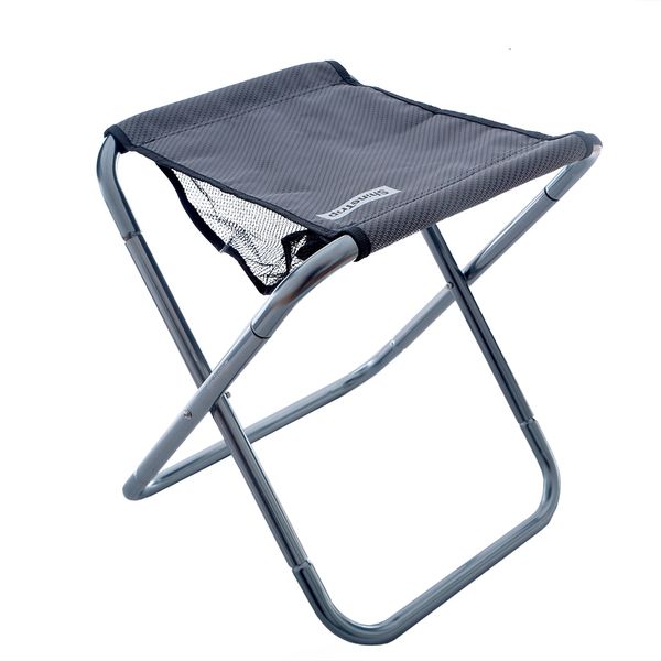 Meubles de Camp en plein air en alliage d'aluminium tabouret pliant Portable pêche Camping tabouret chaise de plage 230919