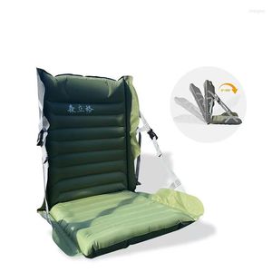 Camp Furniture Outdoor Camping opblaasbare vouwstoel Picnic Beach Leisure draagbare zitkussen kussen achterliner lucht