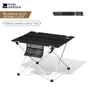 Kampmeubilair Outdoor Campingtafel Draagbaar Opvouwbaar Bureau Meubels Computerbed Ultralicht aluminium Wandelen Klimmen Picknick 231018