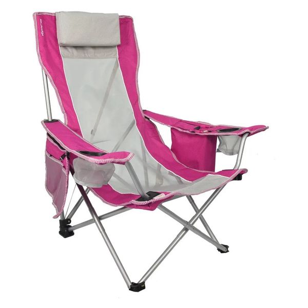 Mobilier de camp chaise d'extérieur plage fronde chaises pliantes portables fournitures de camping pliable léger dossier relaxant 231123