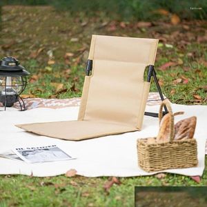 Camp Meubles en plein air pliable chaise tabouret portable pêche à la pêche arrière