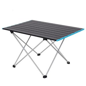 Mobilier de camp extérieur pliable table de camping portable pour ultra-léger en aluminium randonnée escalade pêche pique-nique tables pliantes 231024