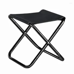 Muebles de campamento Silla plegable al aire libre Pesca Picnic Camping Taburete Mini Almacenamiento Portátil Retráctil