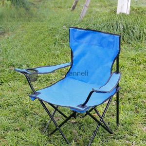 Meubles de camp chaise pliante extérieure dossier portable pêche plage chaise longue lumière camping lune chaise YQ240315