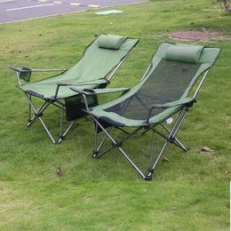 Fauteuil de chaise pliante en plein air de camp
