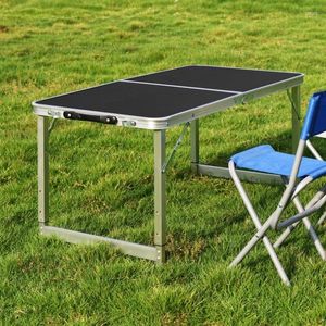 Table pliante d'extérieur, mobilier de Camping, stand de marché nocturne, Barbecue Portable, étude en alliage d'aluminium, vente en gros