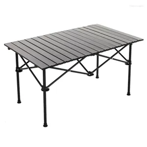 Kampmeubilair Klaptafels voor buiten Aluminium barbecue Campingtafel Kraam Vierkant Kiprolletjes Picknick