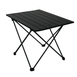 Mobilier de camping Tables et chaises pliantes d'extérieur Table de pique-nique ronde portable Egg Roll Alliage d'aluminium Camping Dîner Set 230726