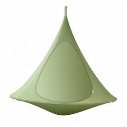 Camp Furniture Outdoor Garden Camping Hangock Swenkstoel met ritssluiting Deur Kinder Kamer Fitness TEPEE TEPEE BOMACA Tent Plafond Hangende bed Y240423