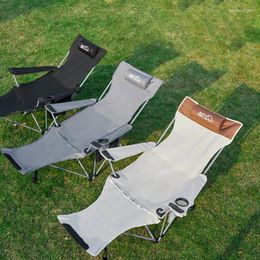 Mobilier de camp Chaise longue d'extérieur Portable Ultra légère Chaises de pêche Pause déjeuner Camping Pliable Directeur Art Étudiant Chaises 2024