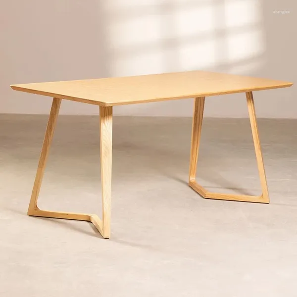 Muebles de campamento Mesa de comedor moderna para exteriores Calidad de madera de teca natural - Charles