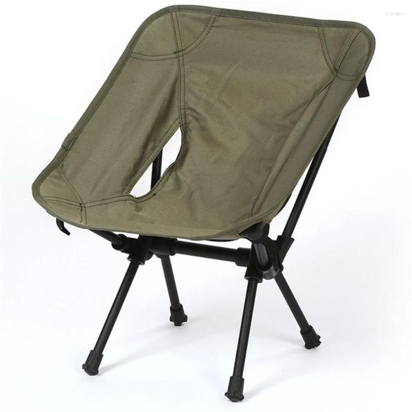 Muebles de campamento Silla de camping portátil al aire libre Tela Oxford Asiento plegable alargado para pesca BBQ Picnic Playa Sillas ultraligeras Max Bear