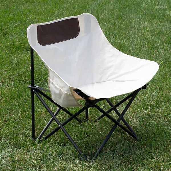 Mobilier de Camp voyage en plein air Camping pêche chaise pliante plage assis mensonge un tabouret loisirs Barbecue tissu Oxford
