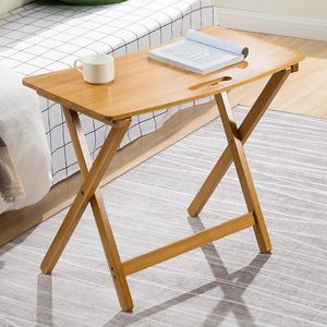 Camp Furniture Picnic Table Bamboo Materiaal Camping Multifunctionele hoogte Aanpassing Dikkeling Vouw Garden Mini TableCamp