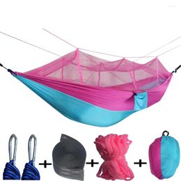 Camp Furniture Portable Camping Hamac Outdoor Pliage Casual Garden Swing Travel Hammacs Hamacs Adult Sleeping Rocking Chaid Stand