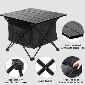 Table de Camping pliante et Portable, mobilier d'extérieur, bureau de pique-nique ultraléger pour voyage, randonnée, plage, jardin, barbecue