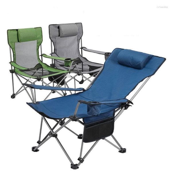 Chaise pliante Portable, mobilier de Camping, lit robuste, jardin, Camping en plein air, plage, randonnée, pique-nique, siège de pêche, tabouret