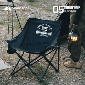 Chaise pliante portative de meubles de Camp pour la chaise de lune de loisirs de Camping en plein air confortable pesant 120 kg A856 YQ240315