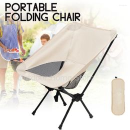 Camp Meubles portables pliant pliant extérieur Camping Moon Lightweight Fishing Plack Backrest Blapsible Foot Tool Picnic Seat
