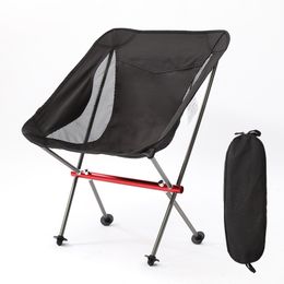 Kampeermeubilair Draagbare Klapstoel Outdoor Camping Stoelen Oxfordstof Ultralicht Voor Reizen Strand BBQ Wandelen Picknickstoel Vissen Gereedschap 230606