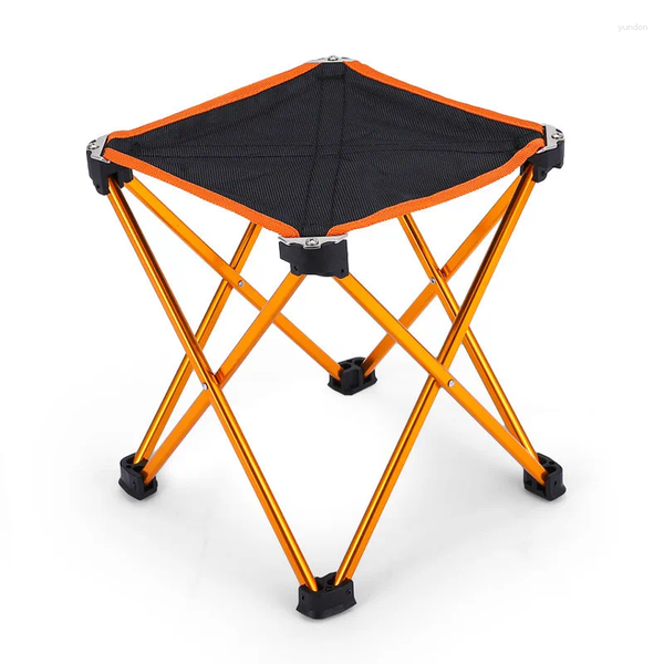 Muebles de campamento Sillas plegables portátiles Taburete ultraligero para exteriores Picnic Playa Barbacoa Turismo Banco de montañismo Accesorios para acampar