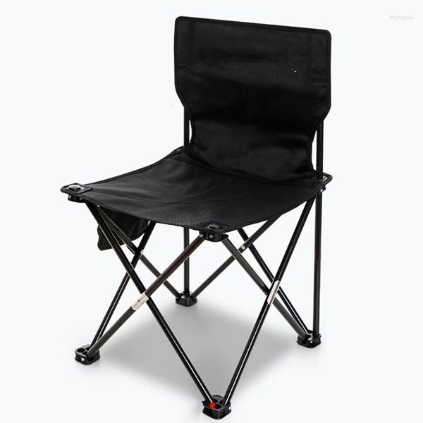 Meubles de camping Portable Camping en plein air chaise de plage léger pliable randonnée sac à dos barbecue pique-nique siège pêche tabouret