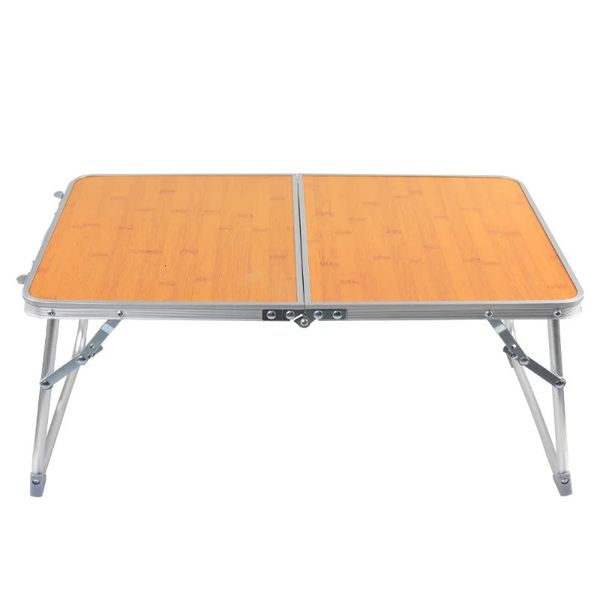 Mobilier de camp Table pliante extérieure portable Camping pique-nique Table en alliage Forte charge résistante à la saleté pour pique-nique Camping Pêche vente 231018