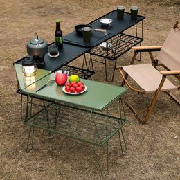 Meubles de Camp portables, petite Table de Camping, équipement de bureau, conférence, Patio extérieur, jardin, randonnée naturelle, balcon pliable