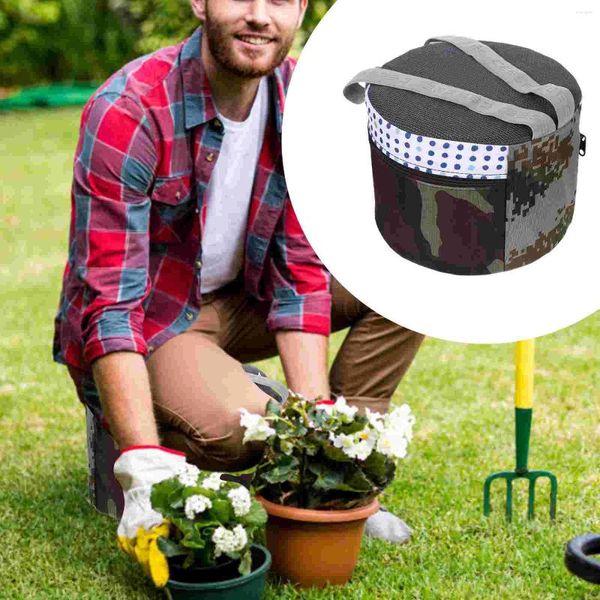Tabouret Portable de camping, banc de travail en plein air pour pêche, jardinage, petit pied, désherbage, antidérapant, pratique