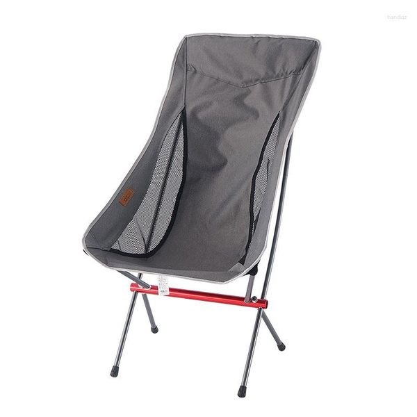 Mobilier de Camp Portable ultraléger pliable, chaise de Camping en plein air, siège de dossier de pique-nique pliable, tabouret pliant en alliage d'aluminium