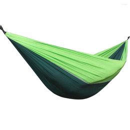 Kampeermeubilair Premium ultralichte reishangmatset Stabiel Sterk dragend hangend bed met touwen Karabijnhaken Ideale kampeerbenodigdheden