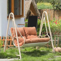 Meubles de Camp inclinable Double chaise suspendue fille extérieur jardin chambre balançoire Cadeira Jardim Varanda décoration
