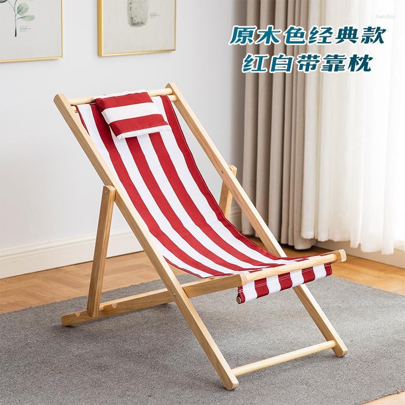 Camp Furniture SH 2023 Year Aoliviya Official Factory Wholesale Outdoor Beach Chair Solid Wood Folding Leisure Adult Lunch