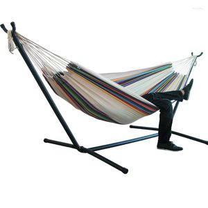 Mobilier de camping hamac de couchage sans support crochet Camping extérieur anti-moustique dans la Nature hamacs aériens pour piscine