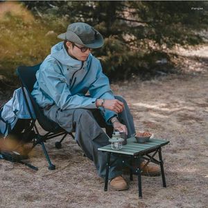 Camp Meubles Petites table de camping portable Campeur de plage Nature randonnée Correau de voiture